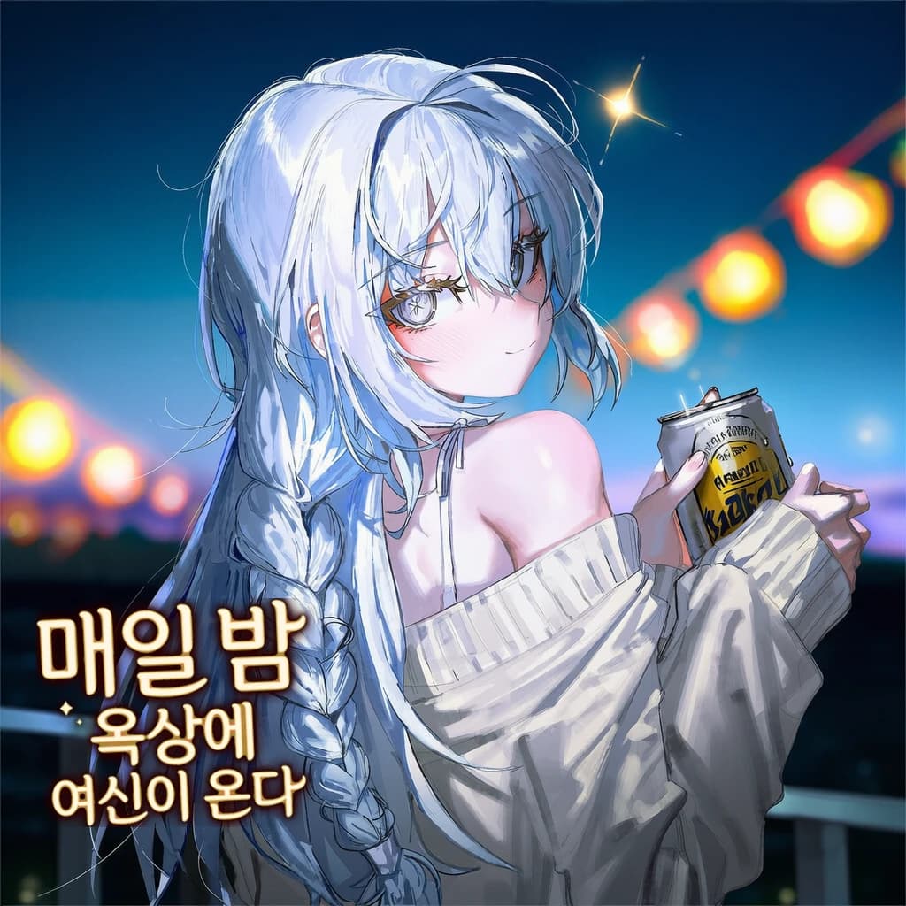 매일 밤 옥상에 여신이 온다