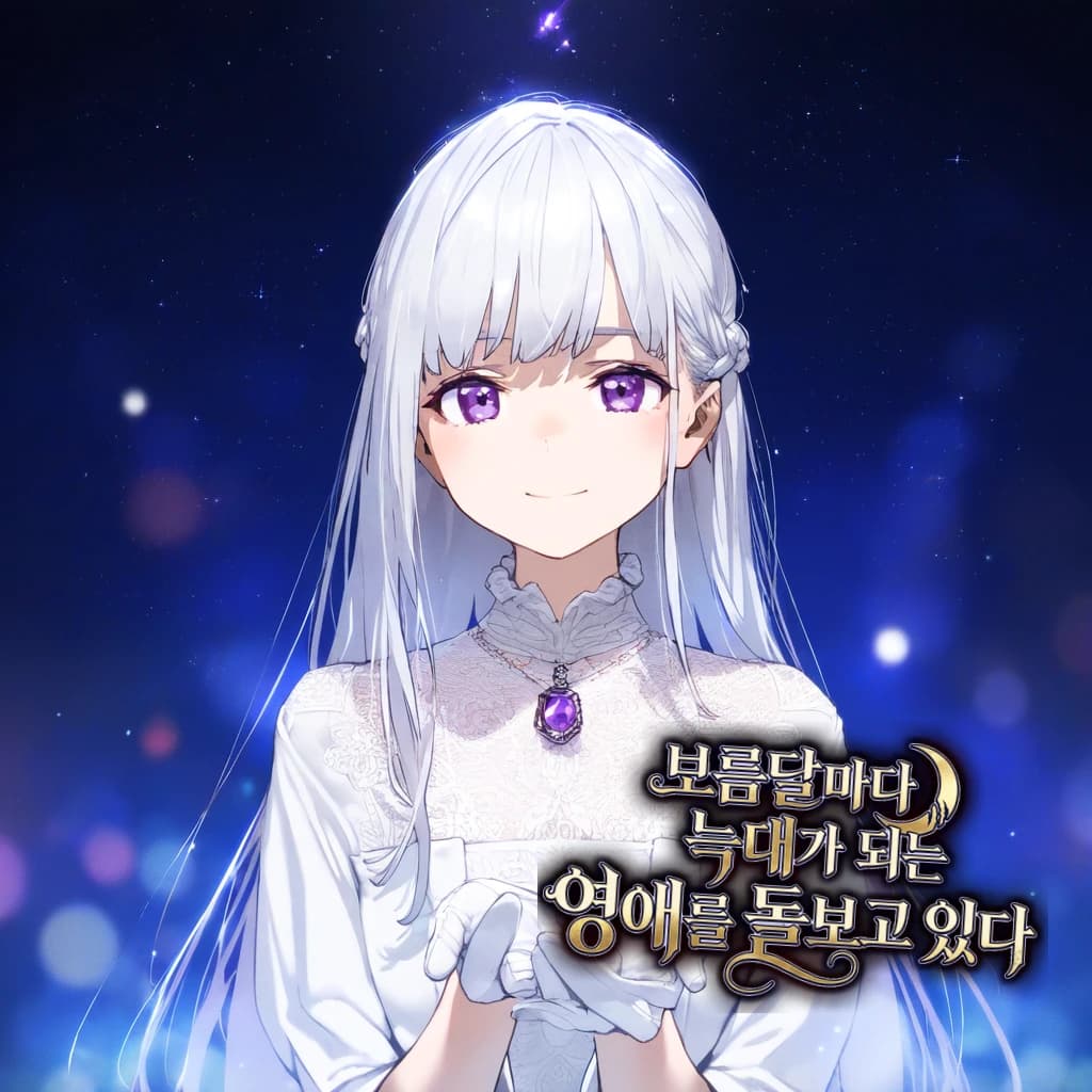 보름달마다 늑대가 되는 영애를 돌보고 있다